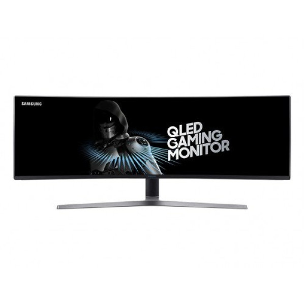 Samsung 49 LC49HG90DMUXEN QLED Gaming Monitor with immersive multitasking capabilities.