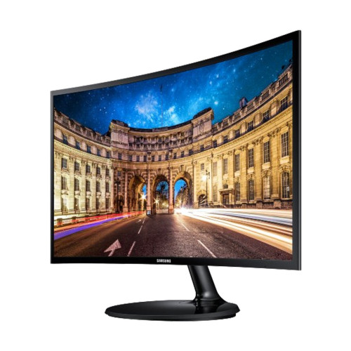 Samsung C24F390FHW 23.5 inch curved full HD LED monitor showcasing stunning visuals and design