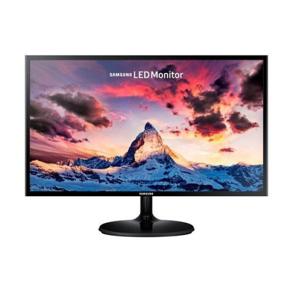 Samsung LS27F350FHW 27-Inch Black LED Full HD monitor with slim design, ideal for home and office use