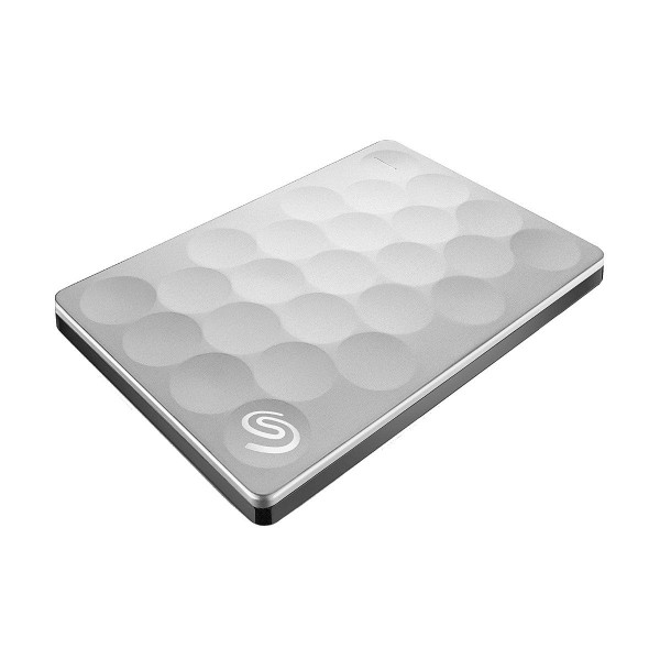 Seagate STEH1000300 Backup Plus Ultra Slim 1TB USB 3.0 Platinum External HDD