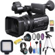 Sony HXR-NX100 Full HD NXCAM Camcorder showcasing its sleek design and advanced features