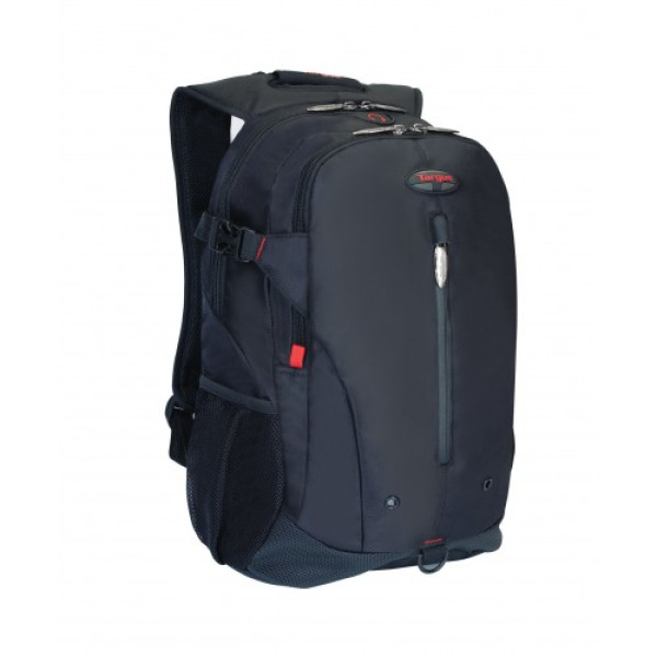 Targus Terra Black Laptop Backpack suitable for daily use and travel, offering protection and style