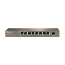 Tenda TEG1009P EI 9 Port  8 PoE  8GIGA Uplink 10 100 1000Mbps Desktop Switch