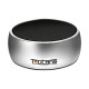 Teutons Simplicity 5W Metallic Bluetooth Speaker displayed on a shelf, showcasing its sleek design and features.