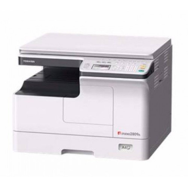 Toshiba e-Studio 2809A Multifunction Photocopier in a modern office setting, ideal for all printing needs