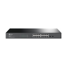 Tp Link T1600G 18TS Jetstream 16 Port Gigabit Smart Switch with 2 SFP Slots