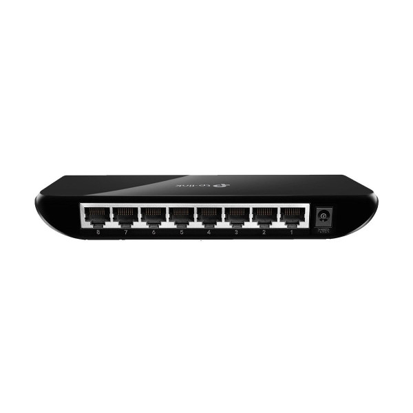 High-quality image of TP-Link TL-SG1008D 8 Port Gigabit Switch showing its design and ports