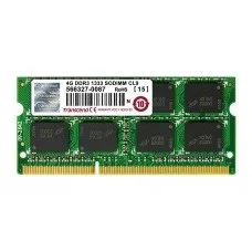 Transcend 4 GB DDR3-1333 MHz Laptop Ram
