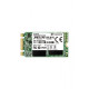 Transcend 430S 512GB M.2 SSD displayed on a desk for showcasing its sleek design and high performance.