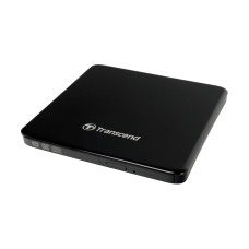 Transcend TS8XDVDS-K Slim External Black DVD Writer 