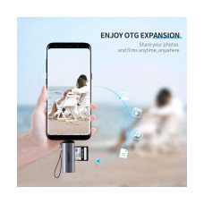 Ugreen USB-C TF SD Gray Card Reader