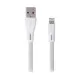 USB Male to Lightning, 1 Meter, Silver Data Cable