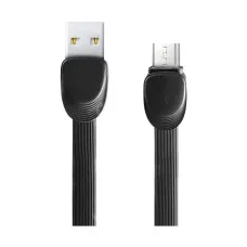 USB Male to Micro USB, 1 Meter, Black Data Cable
