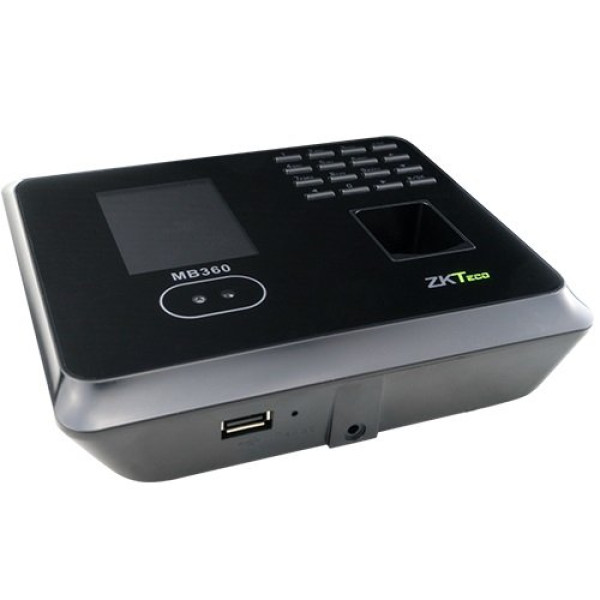ZKTeco MB360 Fingerprint Time Attendance Terminal showcasing its design and features for time management