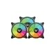 Value-Top CR10-1298ARGB 3 In 1 ARGB Case Fan