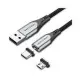 VENTION CQMHG USB2.0 (M) To 2-In-1 Micro-B & Type-C Male Magnetic Cable 1.5M