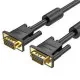 VENTION DAEBL VGA(3+6) Male to Male Cable with ferrite cores 10M