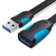Vention VAS-A13-B200 Flat USB3.0 2M Extension Cable