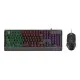 Vertux Orion Backlit Ergonomic Wired Gaming Keyboard & Mouse Combo