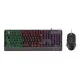 Vertux Orion Backlit Ergonomic Wired Gaming Keyboard & Mouse Combo