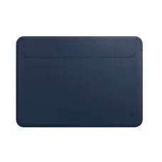 WiWU Skin Pro II PU Leather Protect Case for 13 MacBook - Blue Color