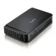Zyxel ES-108E 8-Port Fast Ethernet Switch showing ports and design suitable for home and office networking