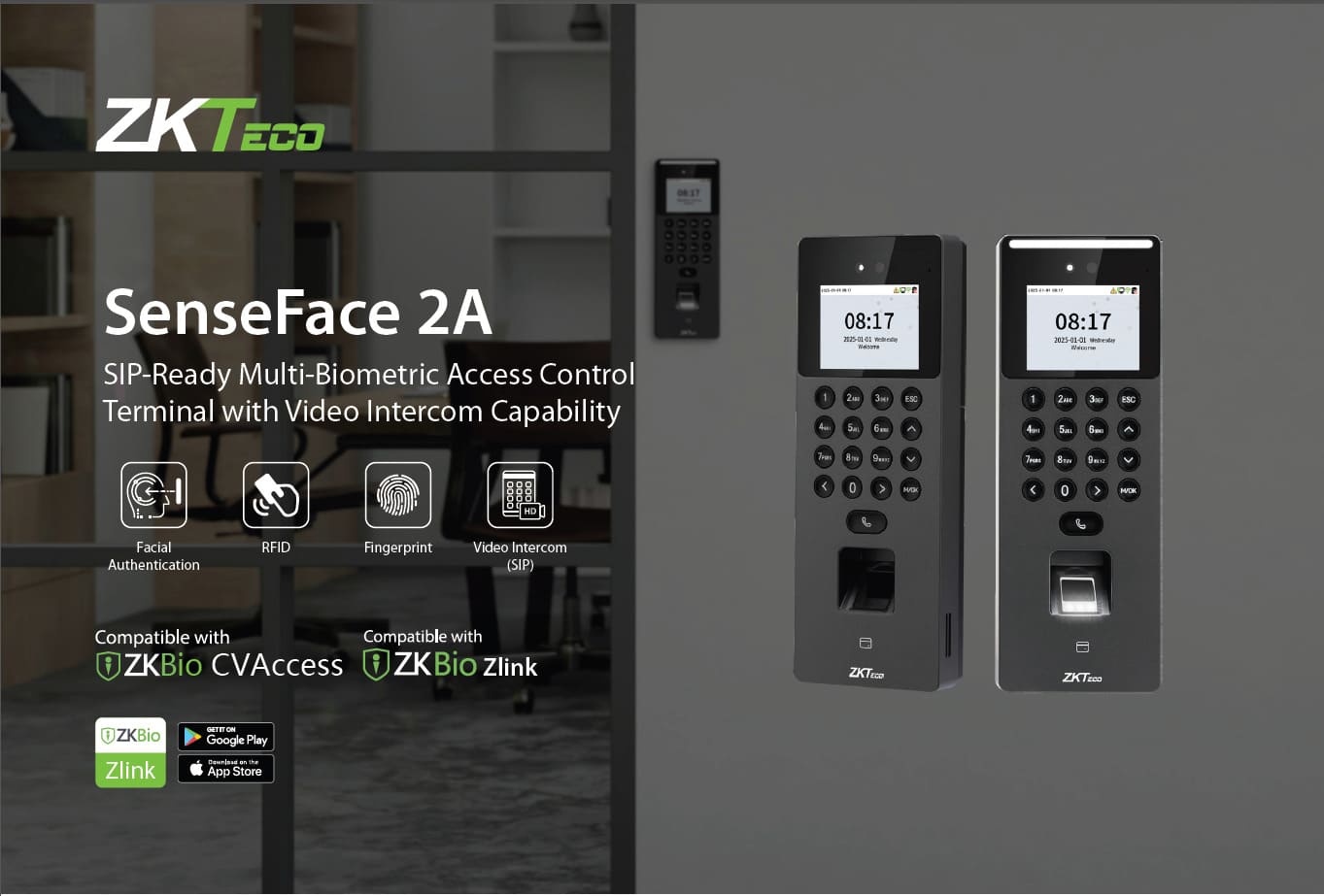 ZKTeco SenseFace 2A <a href=